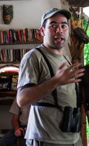 Pablo Elizonda, Director of Costa Rican Bird Observatories. Photo by Gail Hull